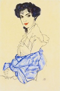 Elisabeth Lederer 1913 von Egon Schiele