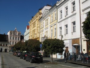 Böhmisch Leipa Marktplatz, der "Bummel"